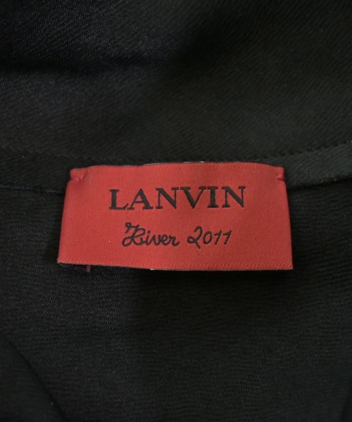LANVIN（ランバン）ブラウス 黒 サイズ:36(XS位) レディース/2200632774500