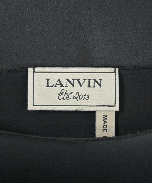 LANVIN（ランバン）ブラウス 黒 サイズ:40(M位) レディース/2200642089267