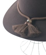 LANVIN（ランバン）ハット 茶 サイズ:M レディース/2200634833168