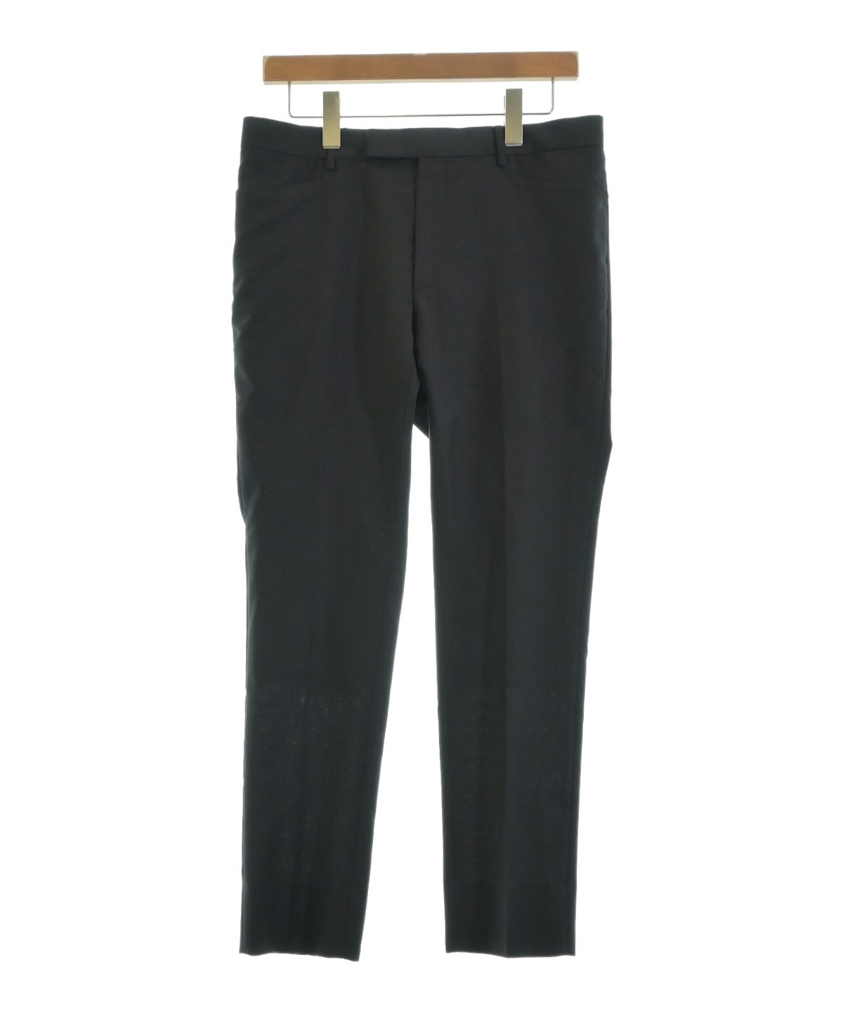 LANVIN（ランバン）スラックス 黒 サイズ:48(L位) メンズ