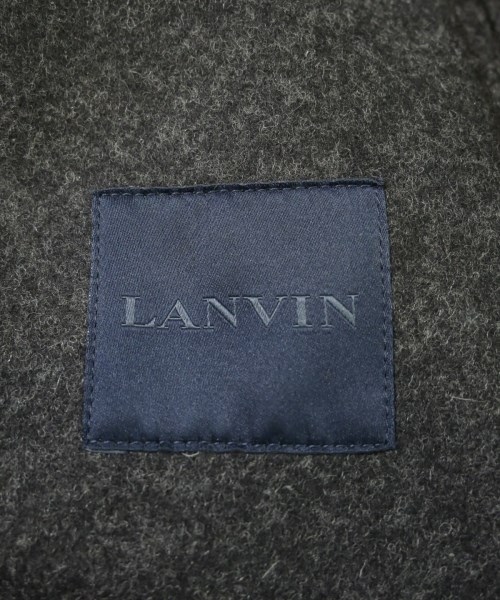 LANVIN（ランバン）ピーコート グレー サイズ:44(S位) メンズ/2200611712080