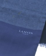 LANVIN（ランバン）マフラー 紺 サイズ:- メンズ/2200626669218