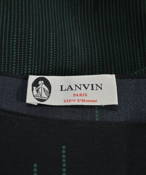 LANVIN（ランバン）ブラウス 黒 サイズ:36(XS位) レディース/2200614017045
