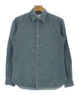 LANVIN en bleu（ランバンオンブルー）カジュアルシャツ 青 サイズ:46(M位) メンズ/2200628455130