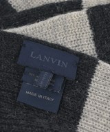 LANVIN（ランバン）マフラー グレー サイズ:- メンズ/2200631716082