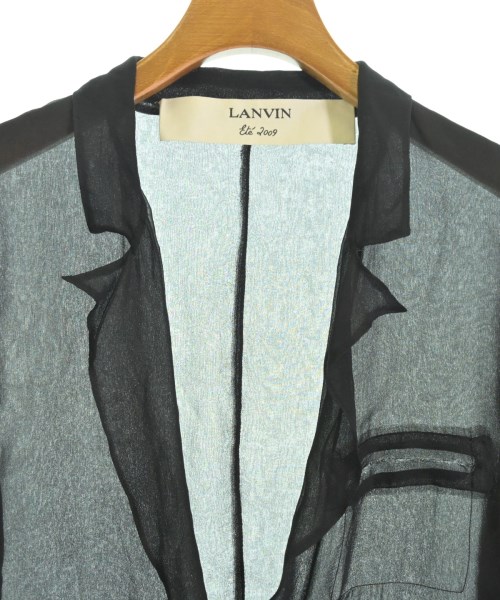 LANVIN（ランバン）ジャケット 黒 サイズ:38(S位) レディース/2200606728034