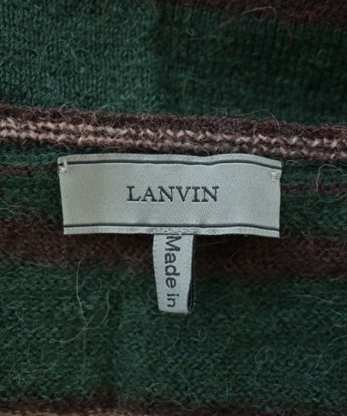 LANVIN（ランバン）ニット・セーター 緑 サイズ:S メンズ/2200611182111