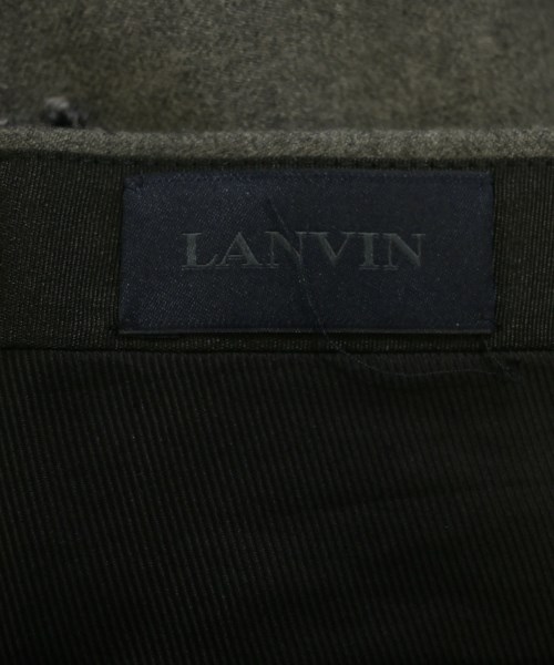 LANVIN（ランバン）スラックス グレー サイズ:44(S位) メンズ/2200606114707