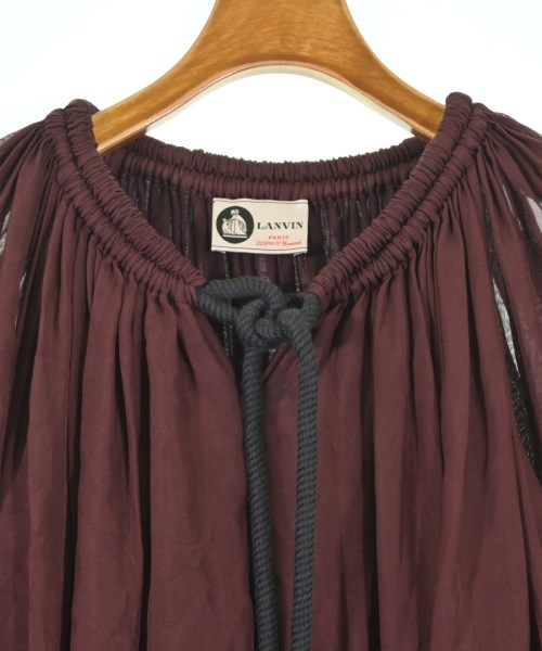 LANVIN（ランバン）ワンピース 赤 サイズ:XS レディース/2200613599030