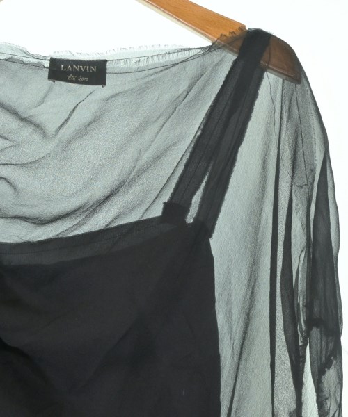 LANVIN（ランバン）ブラウス 黒 サイズ:F レディース/2200609283066