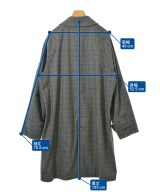 LANVIN（ランバン）ステンカラーコート グレー サイズ:48(L位) メンズ/2200615132013