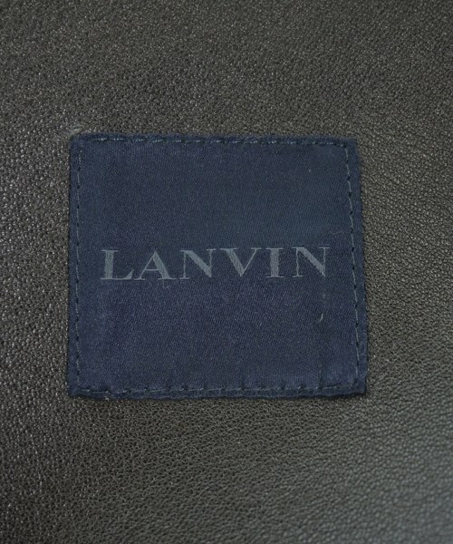 LANVIN（ランバン）ライダース 黒 サイズ:50(XL位) メンズ/2200617616016
