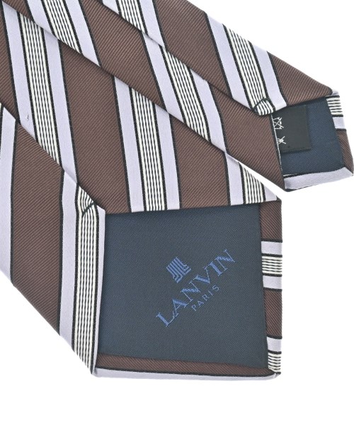 LANVIN（ランバン）ネクタイ 茶 サイズ:- メンズ/2200612660106