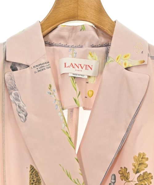 LANVIN（ランバン）トレンチコート ピンク サイズ:34(XXS位) レディース/2200611359025