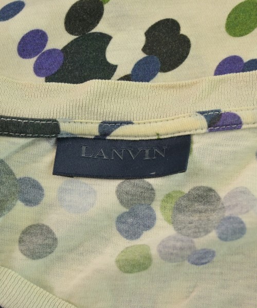 LANVIN（ランバン）Tシャツ・カットソー 白 サイズ:XS メンズ/2200620454056