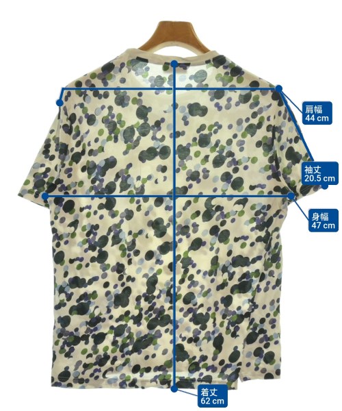 LANVIN（ランバン）Tシャツ・カットソー 白 サイズ:XS メンズ/2200620454056