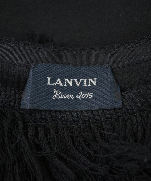 LANVIN（ランバン）スウェット 黒 サイズ:40(M位) レディース/2200606584111