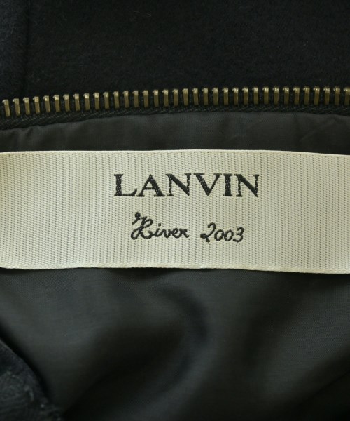 LANVIN（ランバン）ワンピース 黒 サイズ:42(XL位) レディース/2200676189025