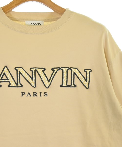 LANVIN（ランバン）Tシャツ・カットソー ベージュ サイズ:S メンズ/2200677480060