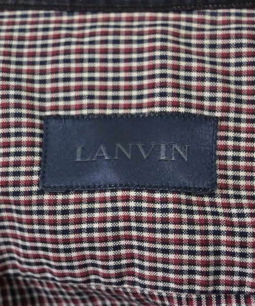 LANVIN（ランバン）カジュアルシャツ 赤 サイズ:37(XS位) メンズ/2200677741130