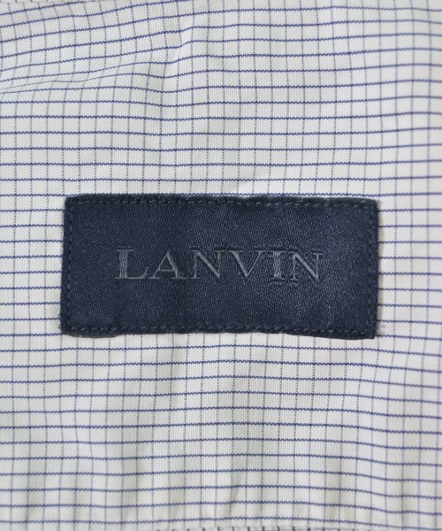 LANVIN（ランバン）カジュアルシャツ 白 サイズ:37(XS位) メンズ/2200678065013