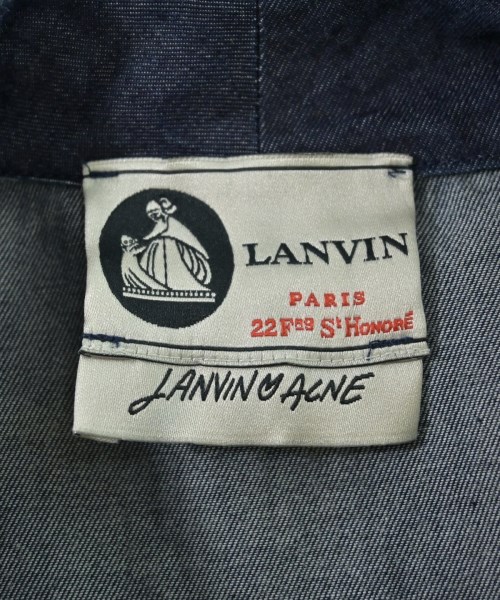 LANVIN（ランバン）ブラウス 紺 サイズ:36(XS位) レディース/2200676867299