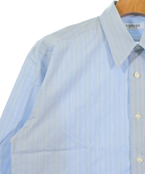 LANVIN（ランバン）カジュアルシャツ 青 サイズ:3(L位) メンズ/2200679477020