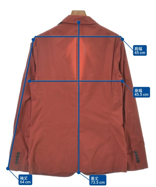 LANVIN（ランバン）テーラードジャケット 赤 サイズ:46(M位) メンズ/2200679725039