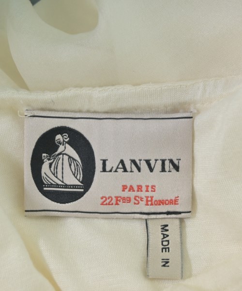 LANVIN（ランバン）カジュアルシャツ 白 サイズ:S レディース/2200681983069