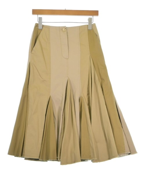 LANVIN(ランバン)ロング・マキシ丈スカート ベージュ サイズ:34(XXS位)/2200681985049