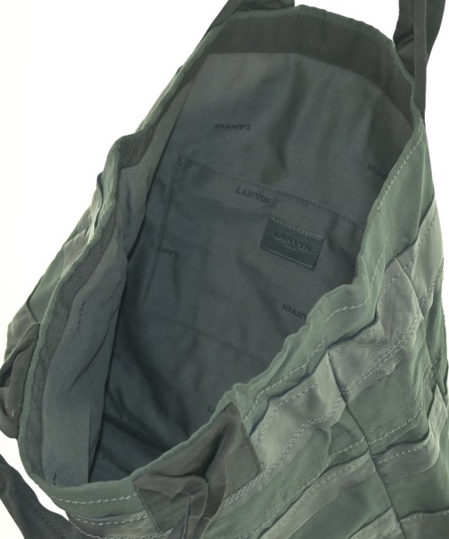 LANVIN（ランバン）トートバッグ 緑 サイズ:- メンズ/2200682172042