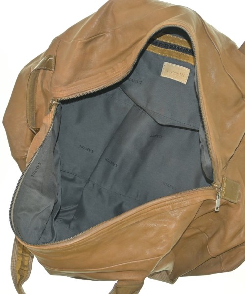LANVIN（ランバン）ボストンバッグ 茶 サイズ:- メンズ/2200682172158