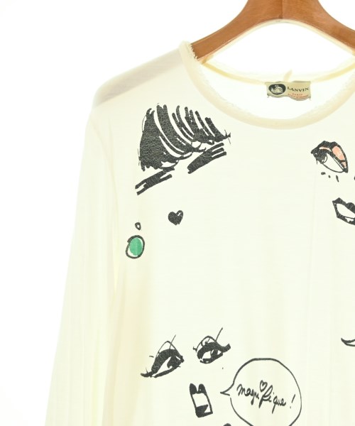 LANVIN（ランバン）Tシャツ・カットソー 白 サイズ:L レディース/2200692195598