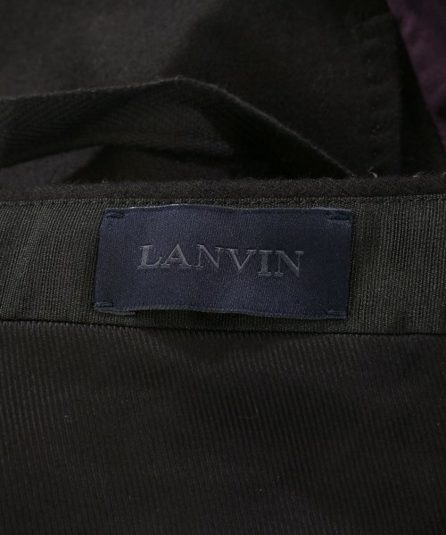 LANVIN（ランバン）スラックス 黒 サイズ:50(XL位) メンズ/2200693758365