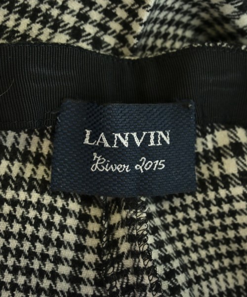 LANVIN（ランバン）スラックス 黒 サイズ:36(XS位) レディース/2200694543182