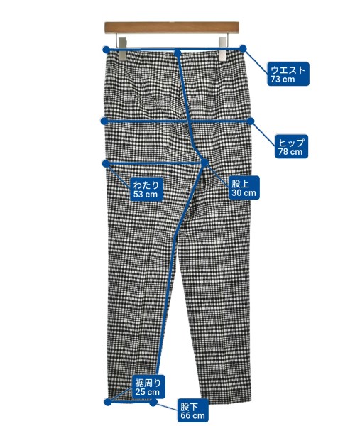 LANVIN（ランバン）スラックス 黒 サイズ:36(XS位) レディース/2200694543182