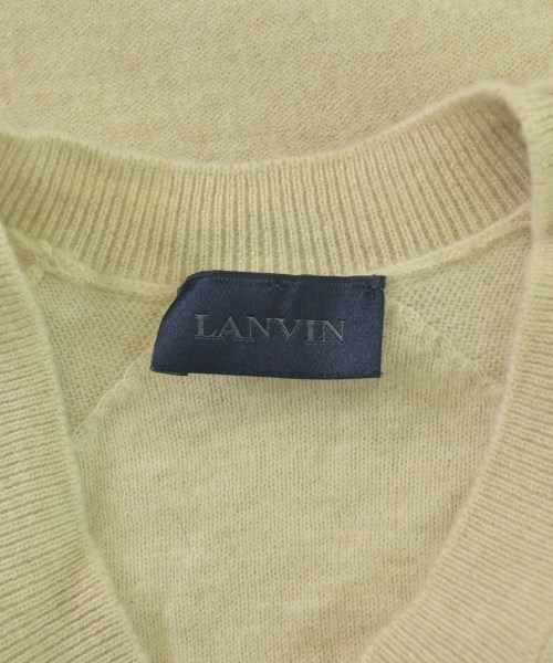 LANVIN（ランバン）ニット・セーター ベージュ サイズ:S メンズ/2200695744038