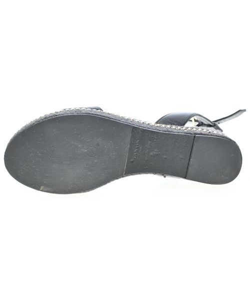 LANVIN（ランバン）サンダル 黒 サイズ:EU38(24.5cm位) レディース/2200689187018