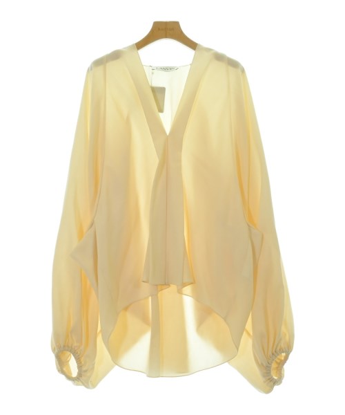 LANVIN(ランバン)ブラウス ベージュ サイズ:F/2200693784098