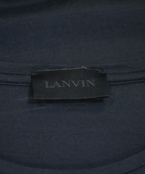 LANVIN（ランバン）Tシャツ・カットソー 紺 サイズ:M メンズ/2200696690655