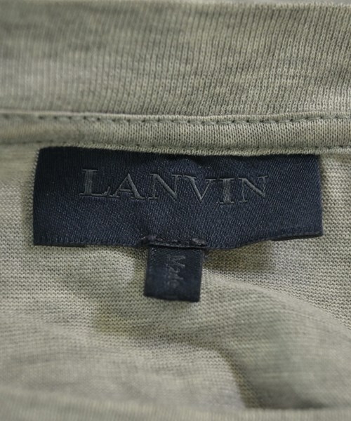 LANVIN（ランバン）Tシャツ・カットソー グレー サイズ:S メンズ/2200698585027