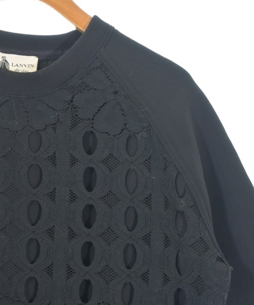 LANVIN（ランバン）スウェット 黒 サイズ:36(XS位) レディース/2200694774302