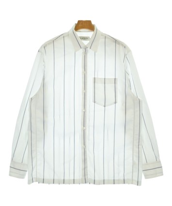 LANVIN（ランバン）カジュアルシャツ 白 サイズ:40(L位) メンズ