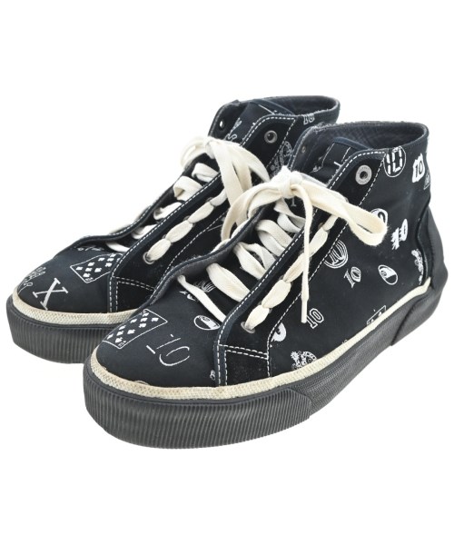 LANVIN(ランバン)スニーカー 黒 サイズ:UK9(27.5cm位)/2200701708030
