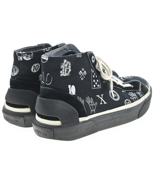 LANVIN（ランバン）スニーカー 黒 サイズ:UK9(27.5cm位) メンズ/2200701708030