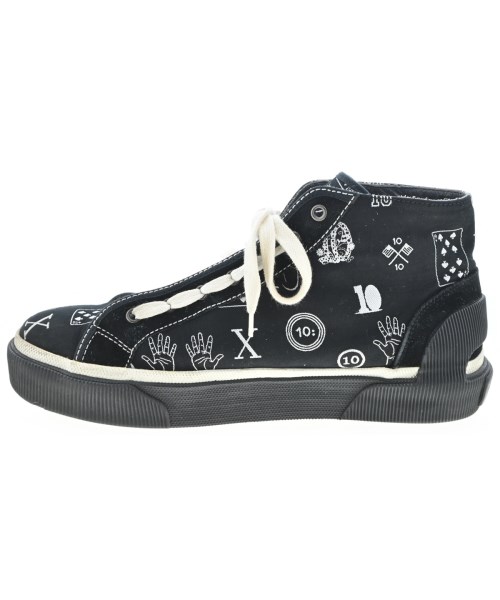 LANVIN（ランバン）スニーカー 黒 サイズ:UK9(27.5cm位) メンズ/2200701708030