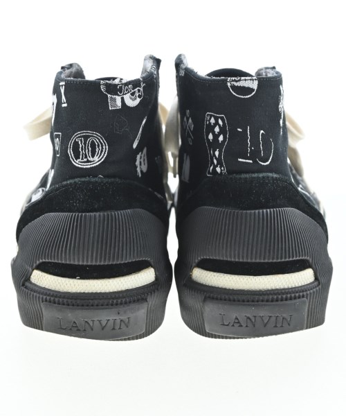 LANVIN（ランバン）スニーカー 黒 サイズ:UK9(27.5cm位) メンズ/2200701708030