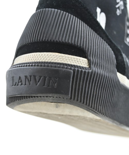 LANVIN（ランバン）スニーカー 黒 サイズ:UK9(27.5cm位) メンズ/2200701708030
