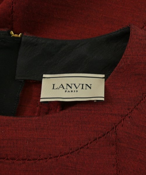 LANVIN（ランバン）ワンピース 赤 サイズ:40(M位) レディース/2200649722075