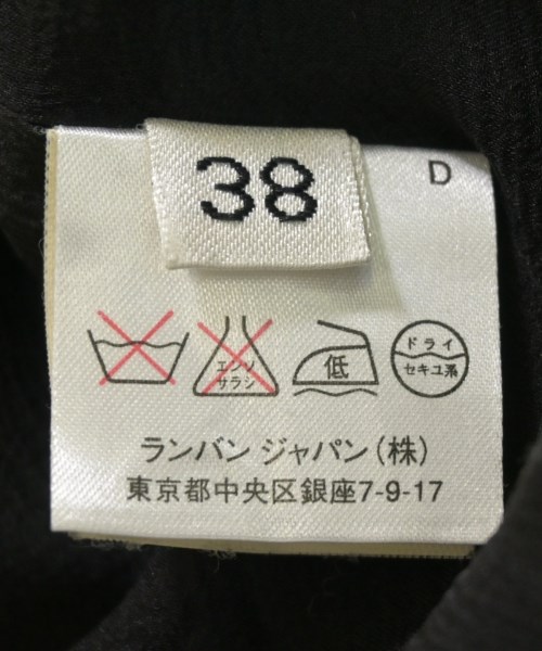 LANVIN（ランバン）その他 黒 サイズ:38(S位) レディース/2200656767021